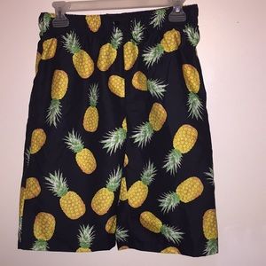 Boys pineapple swimtrunks